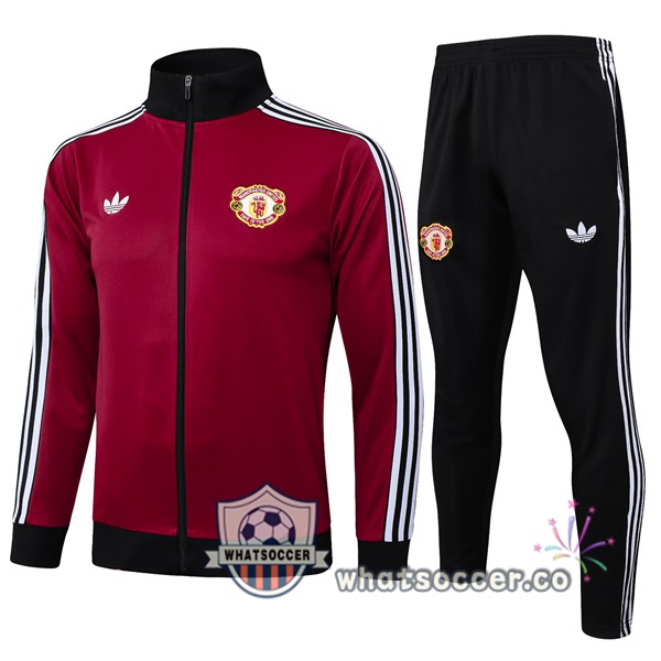 Training Jacket Manchester United Red 2025-2026