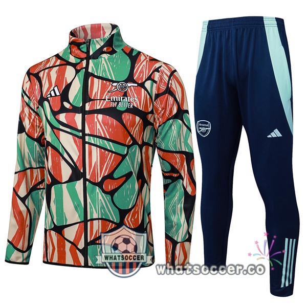 Training Jacket Arsenal Red Green 2025-2026