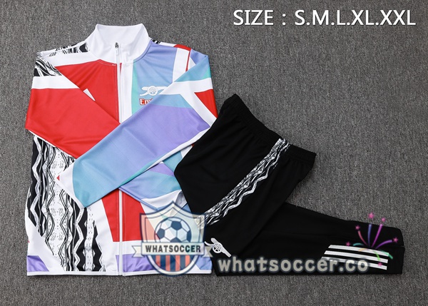 Training Jacket Arsenal Red White 2025-2026