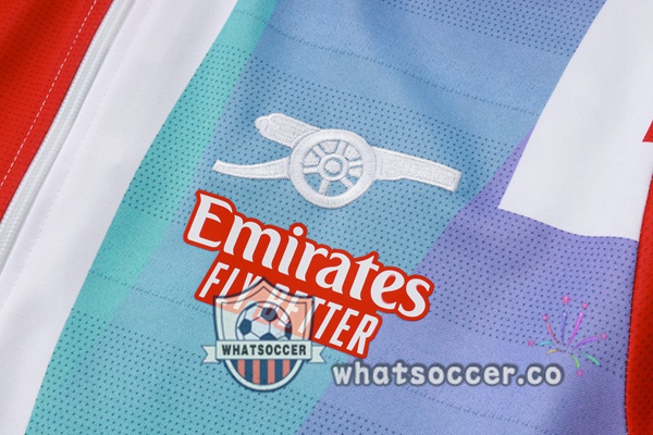 Training Jacket Arsenal Red White 2025-2026