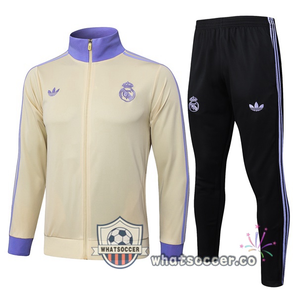 Training Jacket Real Madrid Yellow 2025-2026