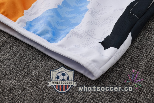Training Jacket Real Madrid White Blue 2025-2026