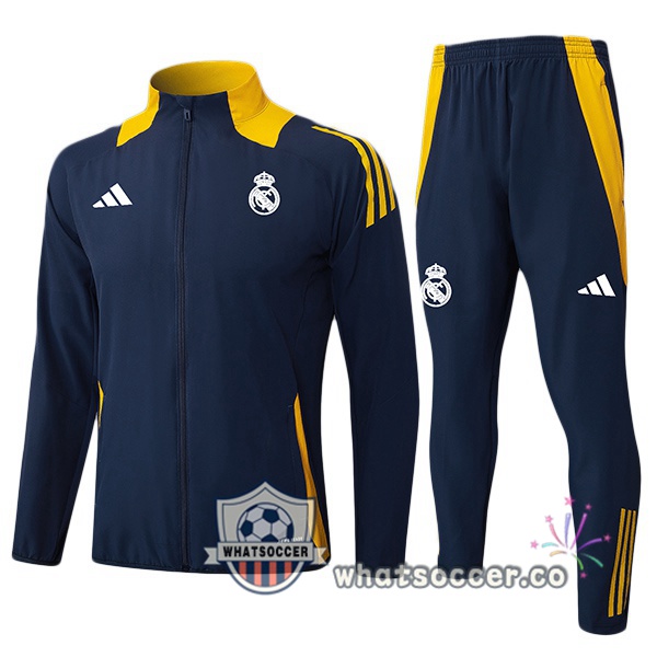 Training Jacket Real Madrid Blue Royal 2025-2026