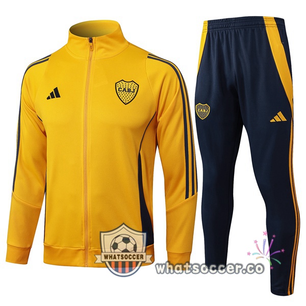 Training Jacket Boca Juniors Yellow 2025-2026