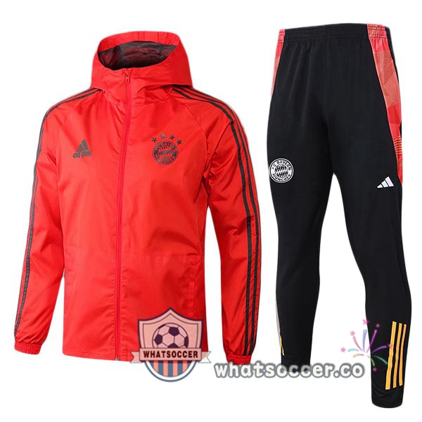 Tracksuit - Windbreaker Bayern Munich Red 2025-2026
