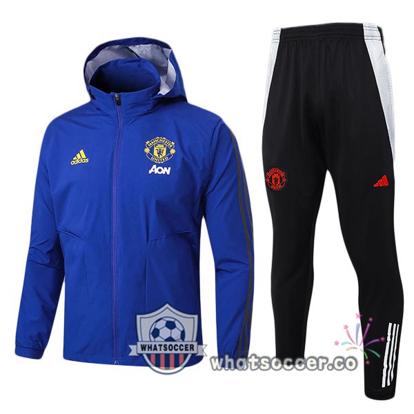 Tracksuit - Windbreaker Manchester United Blue 2025-2026