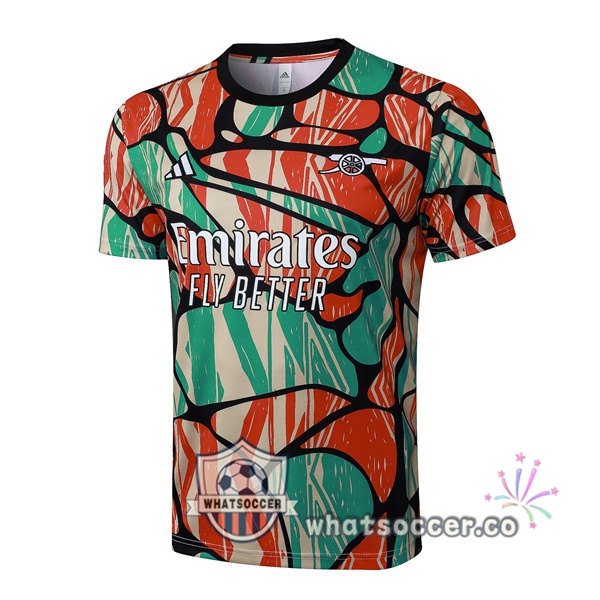 Arsenal Training T-Shirts Red Green 2025-2026