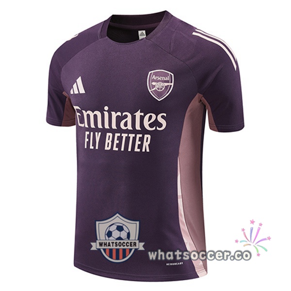 Arsenal Training T-Shirts Purple 2025-2026