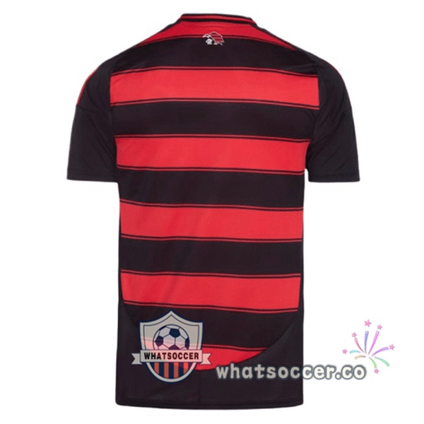 Flamengo Home Soccer Jerseys Red Black 2025-2026