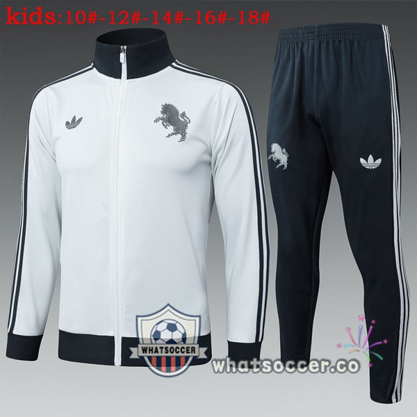 Training Jacket Juventus Kids Gray 2025-2026