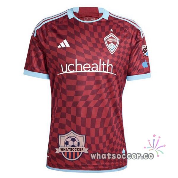 Colorado Rapids Home Soccer Jerseys Red 2025-2026