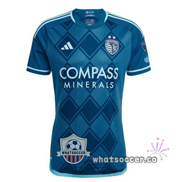 Sporting Kansas Away Soccer Jerseys Blue 2025-2026