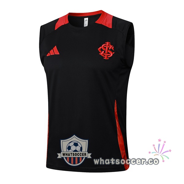 SC Internacional Soccer Vest Black 2025-2026