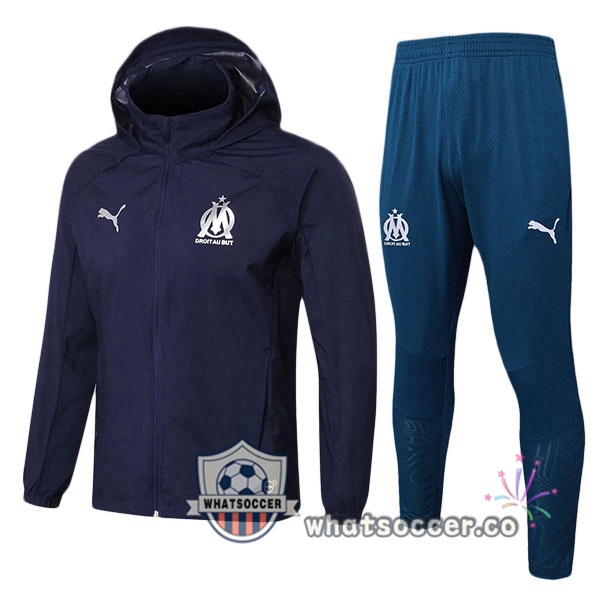 Tracksuit - Windbreaker Olympique de Marseille Blue Royal 2025-2026