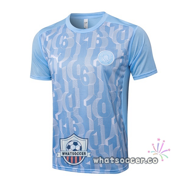 Manchester City Training T-Shirts Blue 2025-2026