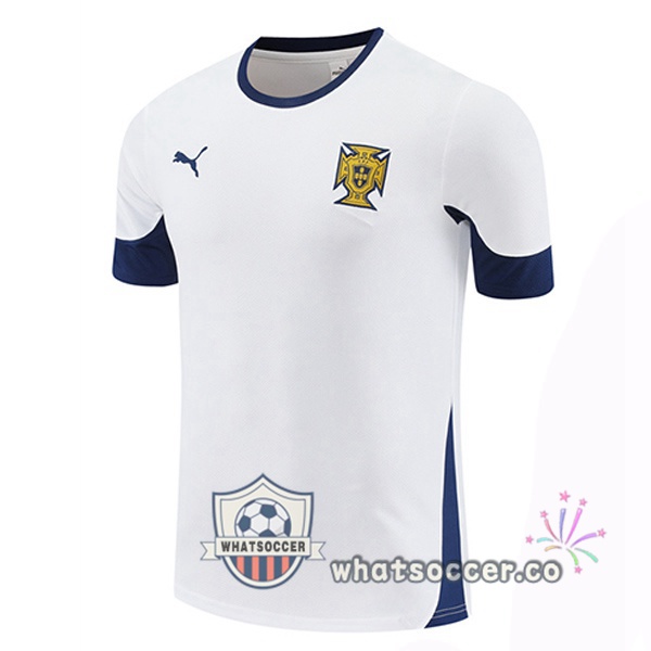 Portugal Training T-Shirts White 2025-2026
