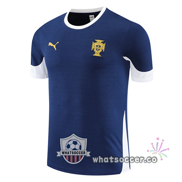 Portugal Training T-Shirts Blue Royal 2025-2026