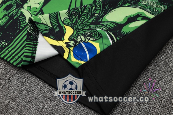Tracksuit Brazil Green Black 2025-2026