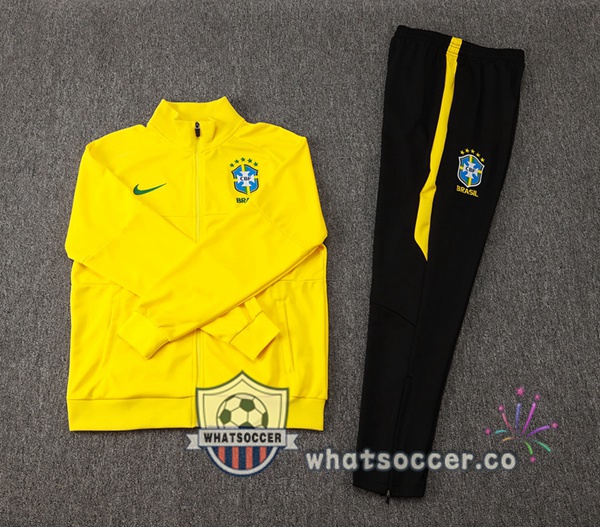 Training Jacket Brazil Yellow 2025-2026