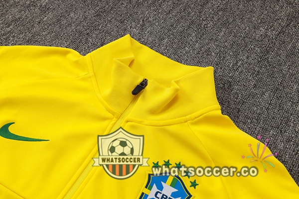 Training Jacket Brazil Yellow 2025-2026