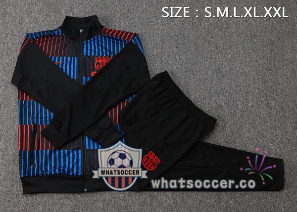 Training Jacket FC Barcelona Blue Black Red 2025-2026