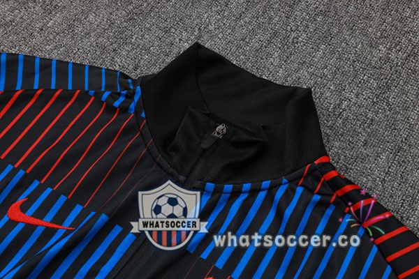 Training Jacket FC Barcelona Blue Black Red 2025-2026