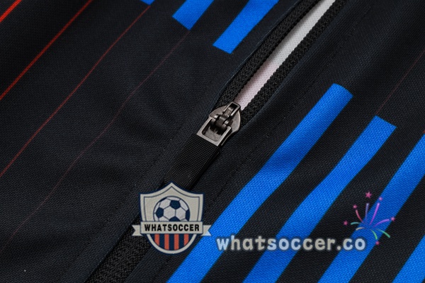 Training Jacket FC Barcelona Blue Black Red 2025-2026