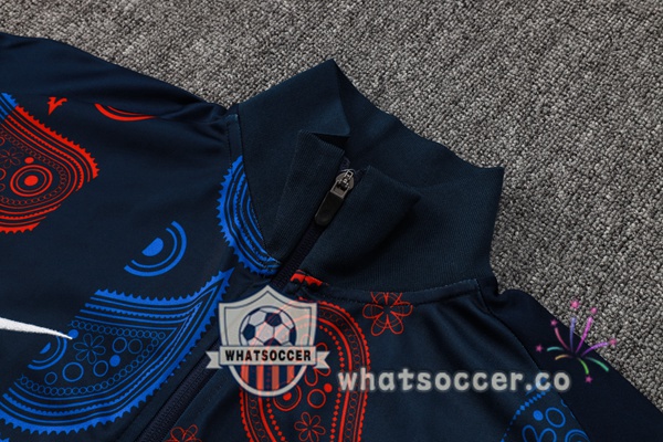 Training Jacket FC Barcelona Blue Black Red 2025-2026