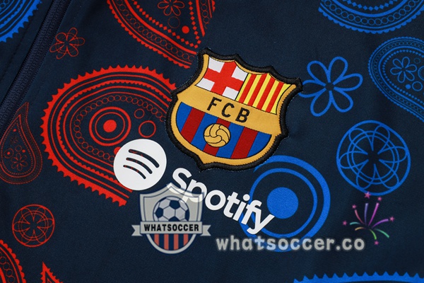 Training Jacket FC Barcelona Blue Black Red 2025-2026