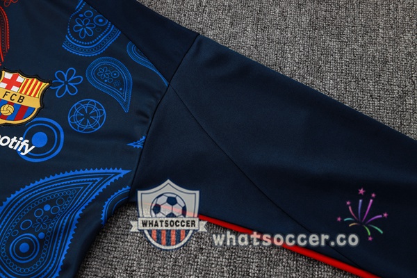 Training Jacket FC Barcelona Blue Black Red 2025-2026