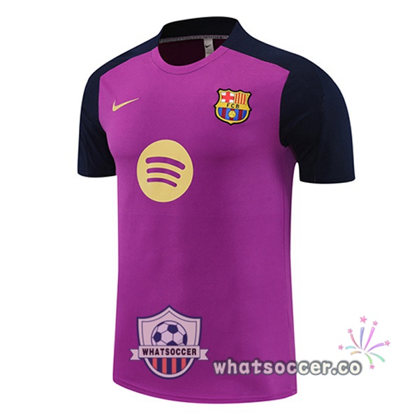FC Barcelona Training T-Shirts Purple 2025-2026