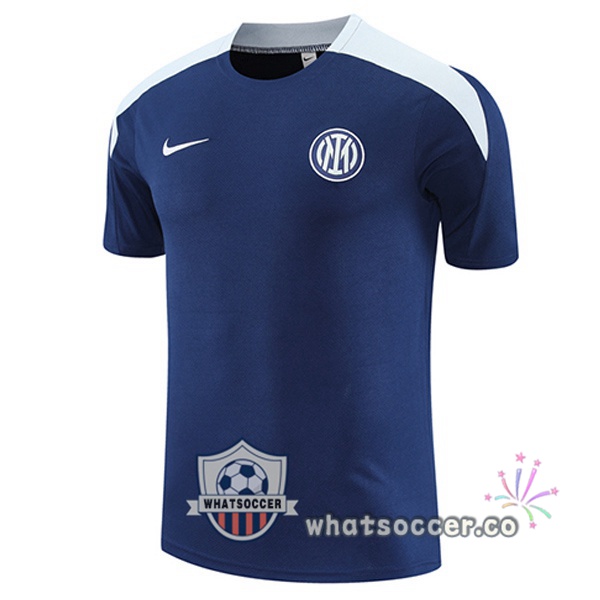 Inter Milan Training T-Shirts Blue Royal 2025-2026