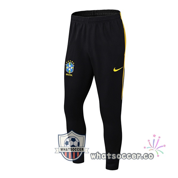 Brazil Soccer Pants Black 2025-2026