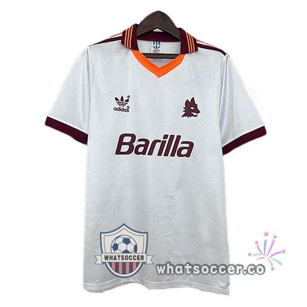 AS Roma Retro Away White 1992-1994