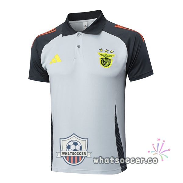 Training Polo S.L Benfica Gray 2025-2026