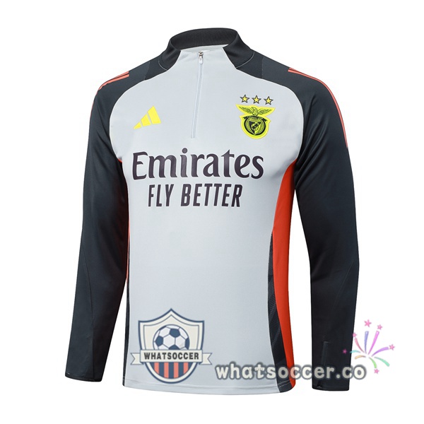 Soccer Sweater S.L Benfica Gray 2025-2026
