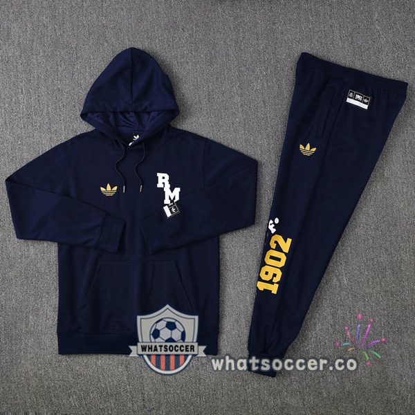 Tracksuit - Hooded Real Madrid Blue Royal 2025-2026