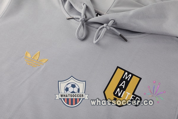 Tracksuit - Hooded Manchester United Gray 2025-2026