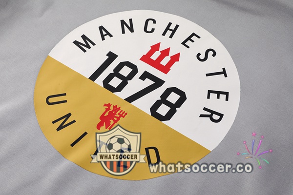 Tracksuit - Hooded Manchester United Gray 2025-2026