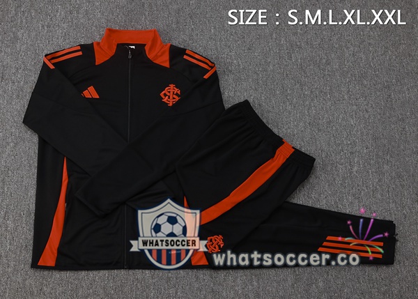 Training Jacket SC Internacional Black 2025-2026