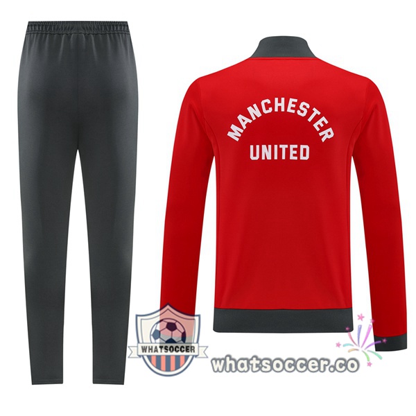 Training Jacket Manchester United Red 2025-2026