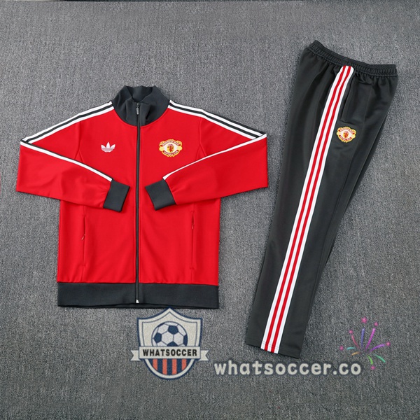 Training Jacket Manchester United Red 2025-2026