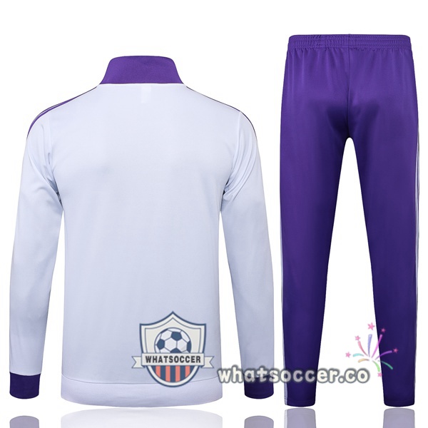 Training Jacket Real Madrid Purple White 2025-2026