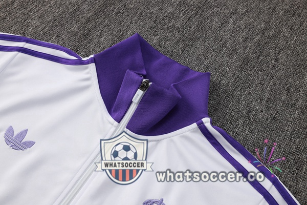 Training Jacket Real Madrid Purple White 2025-2026