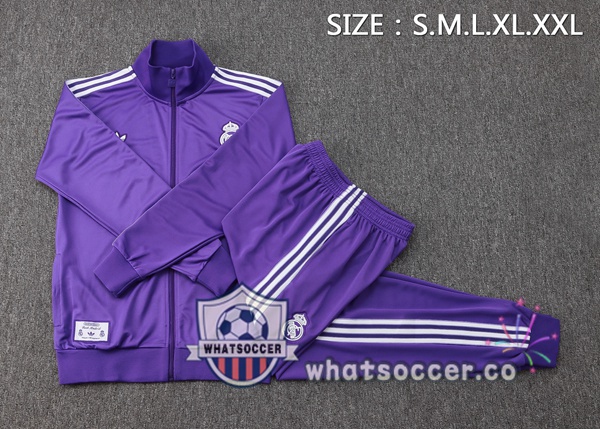 Training Jacket Real Madrid Purple 2025-2026
