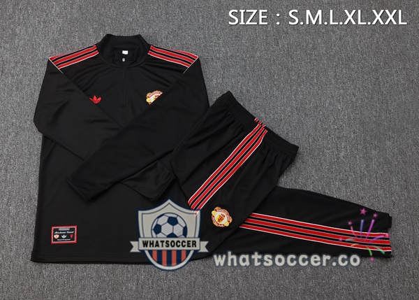 Tracksuit Manchester United Black 2025-2026