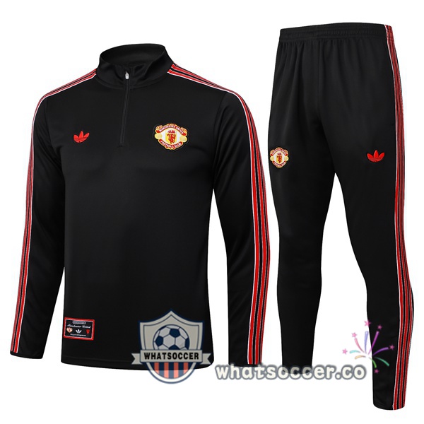 Tracksuit Manchester United Black 2025-2026