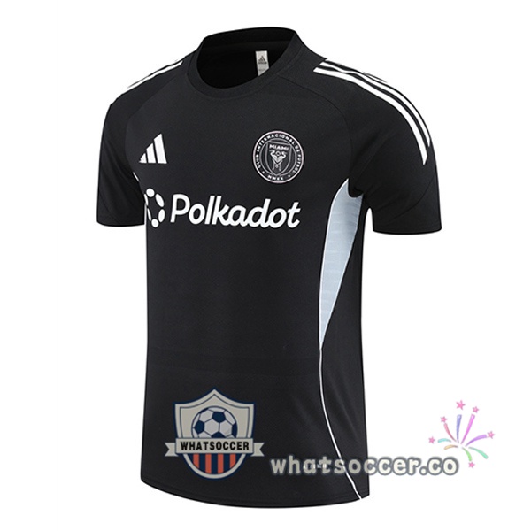 Inter Miami CF Training T-Shirts Black 2025-2026