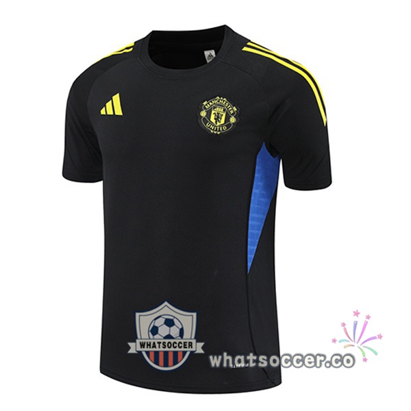 Manchester United Training T-Shirts Black 2025-2026