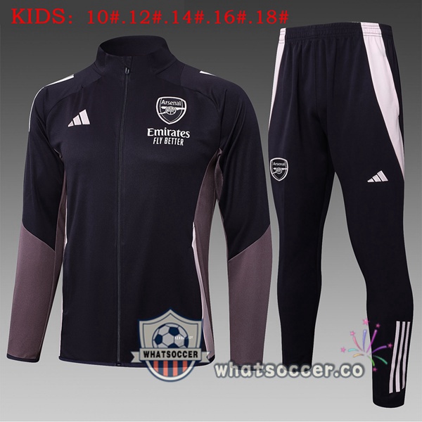 Training Jacket Arsenal Kids Purple 2025-2026